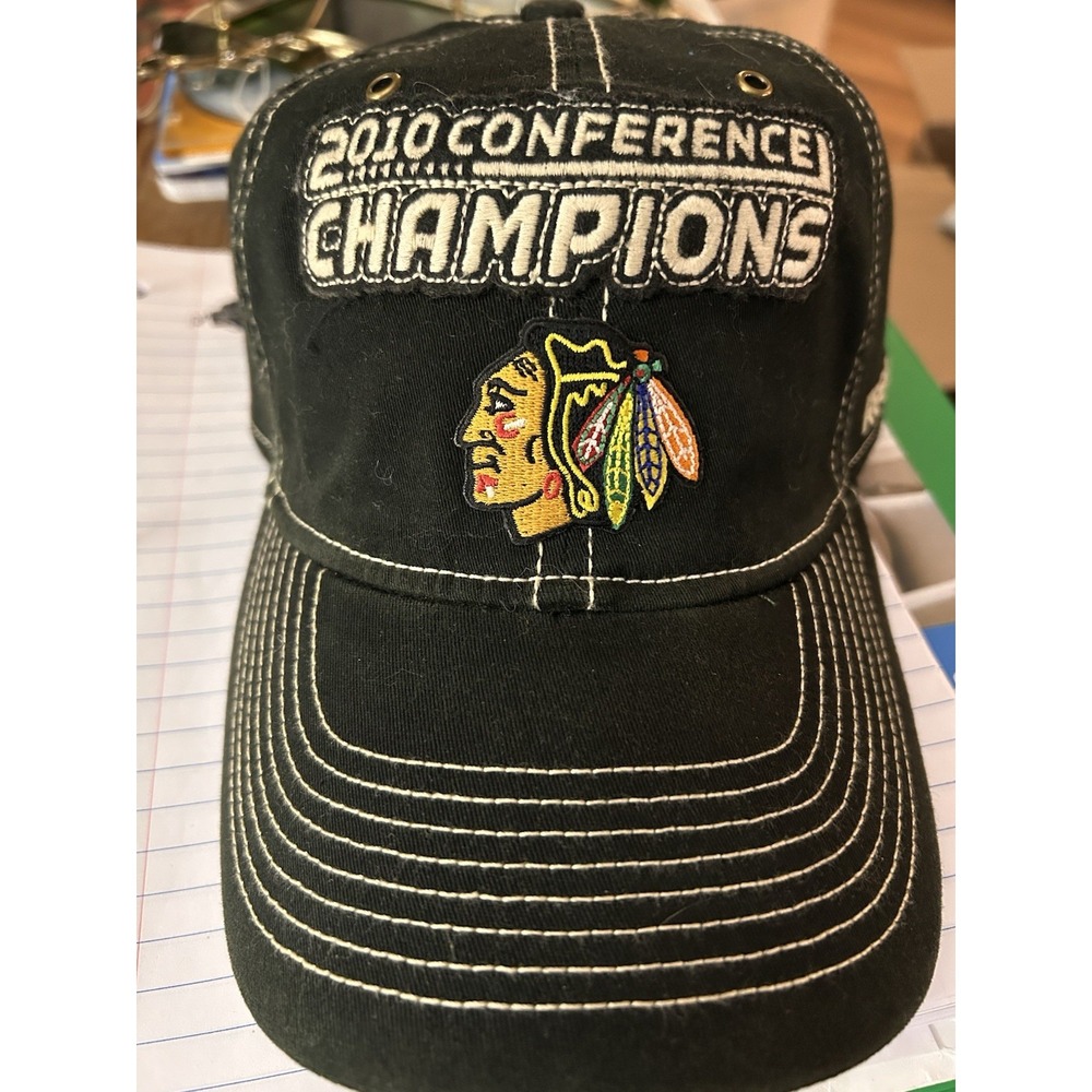 Chicago Blackhawks 2010 Conference Champion NWT Black Stanley Cup Play-offs